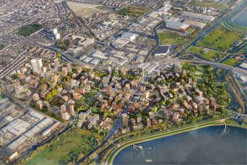 Project plan for the Meridian Water in London